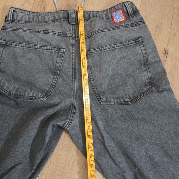 Empyre men's Loose Fit baggy Light Wash black Skate Jeans size 32x30 - Picture 8 of 8